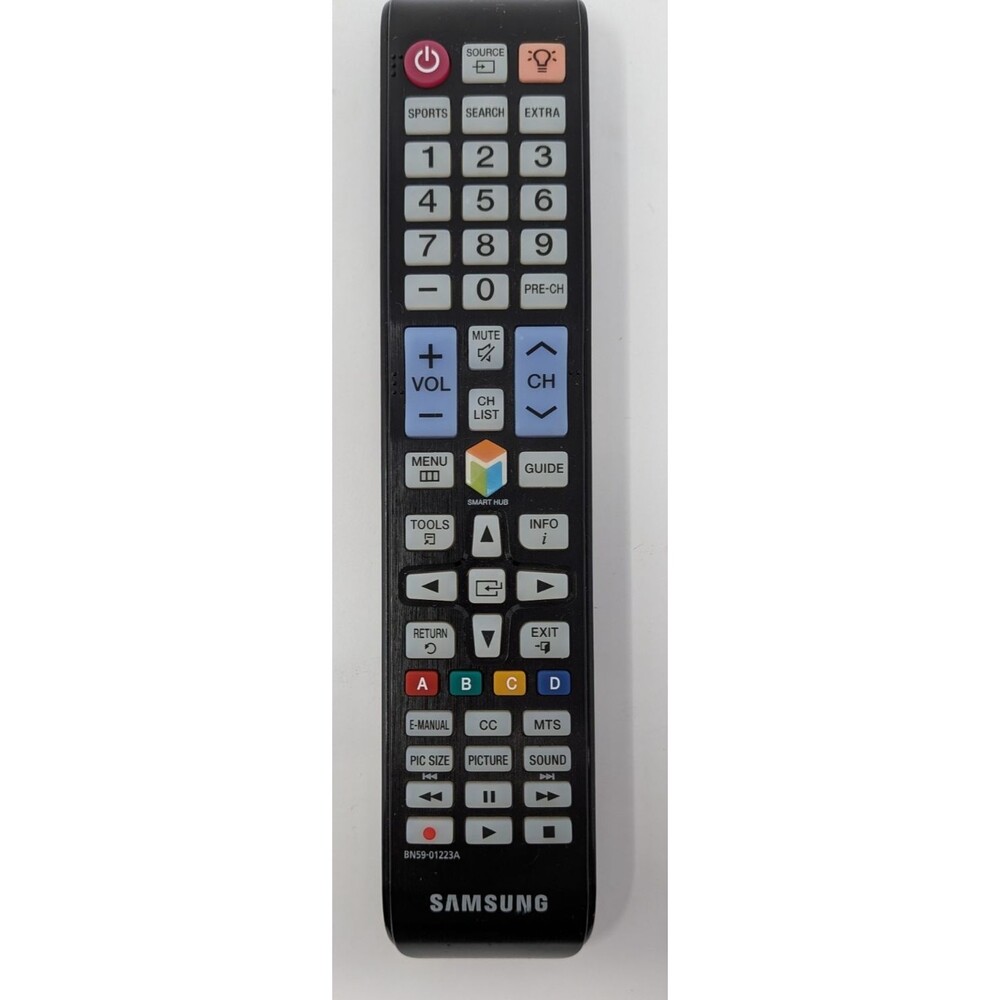 Samsung BN59-01223A OEM Smart TV Remote Control IR w/ Smart Hub Tested